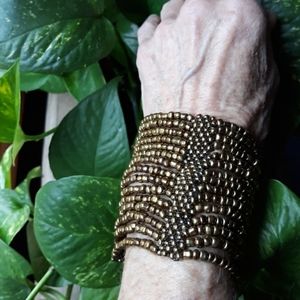 Handmade beaded bracelet